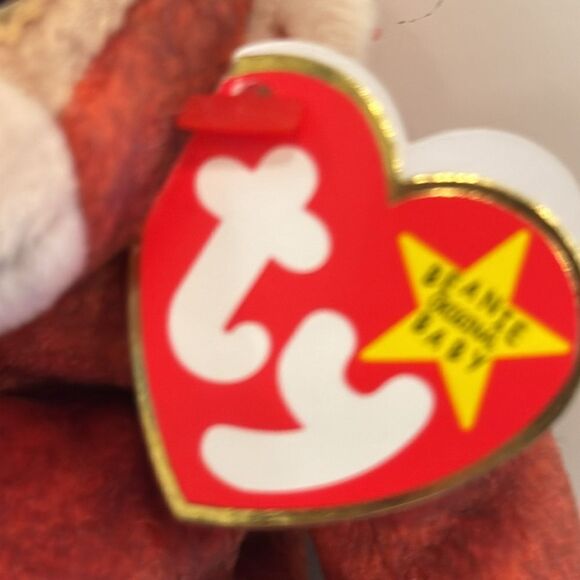 Vintage TY "Schweetheart" the Orangutan (1999) Beanie Baby - Picture 3 of 9